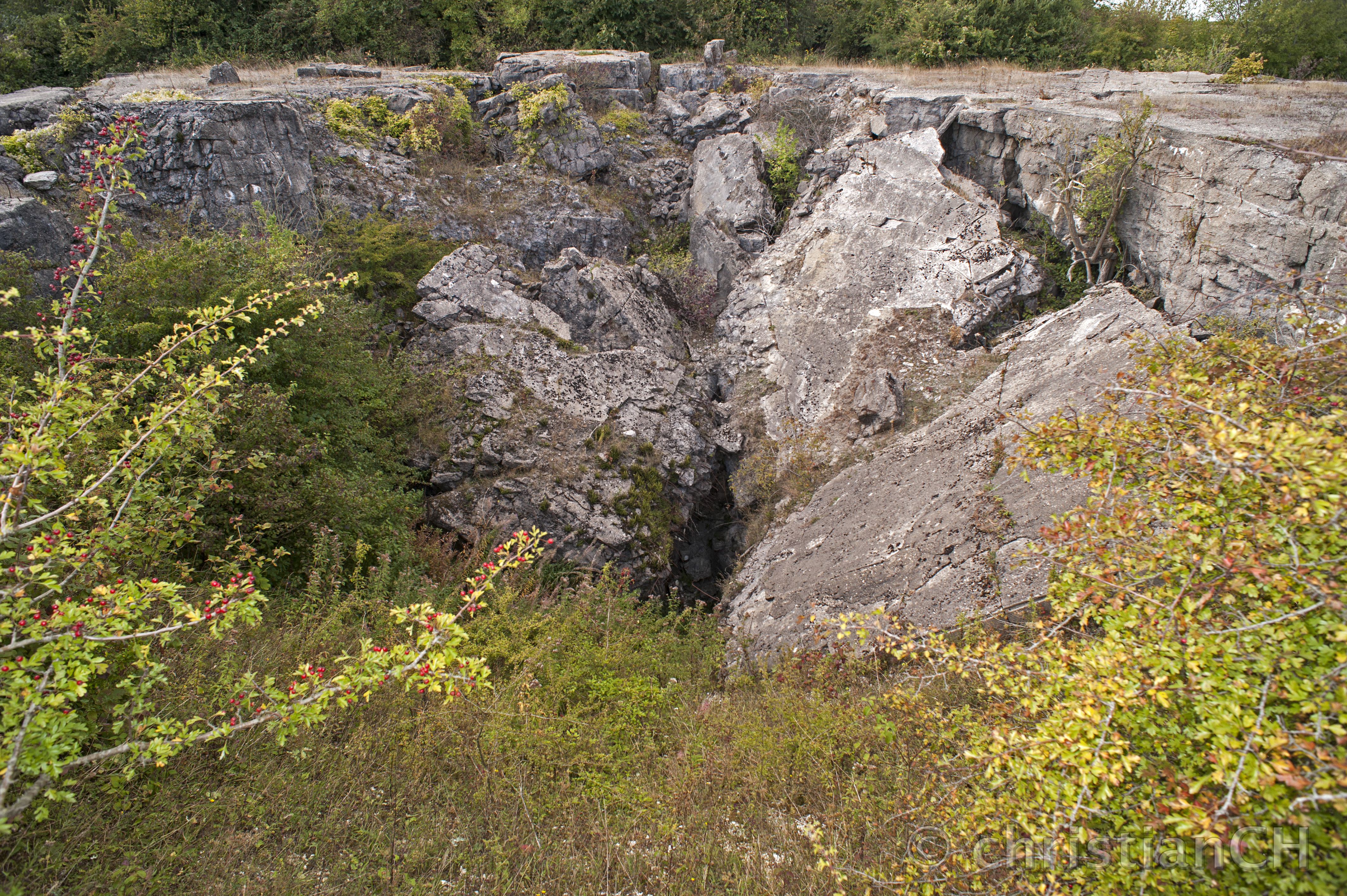 Mimoyecques, Aussenbereich