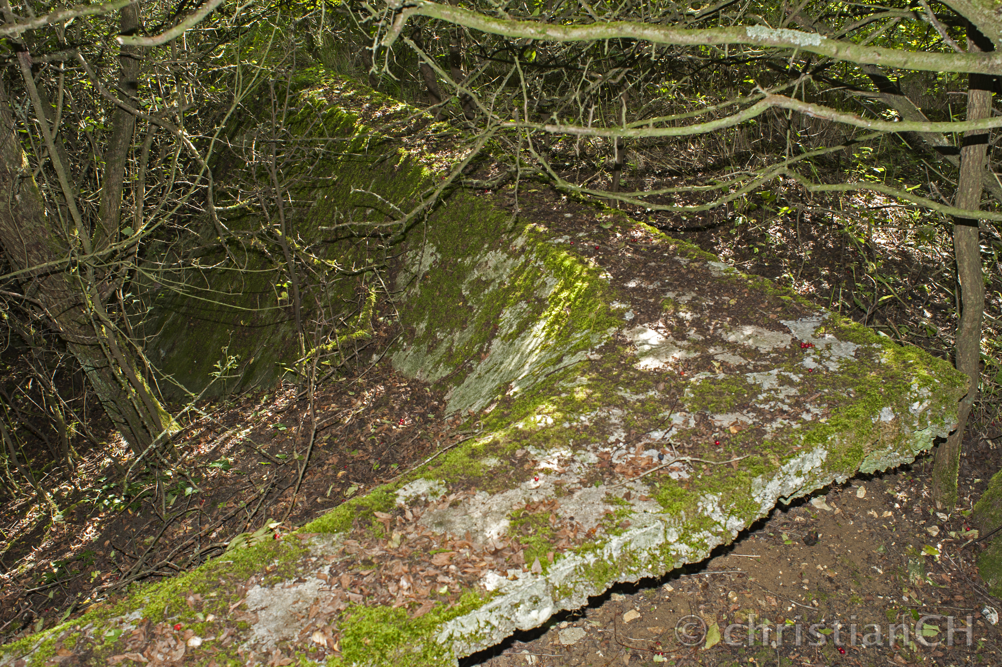 Mimoyecques, Aussenbereich