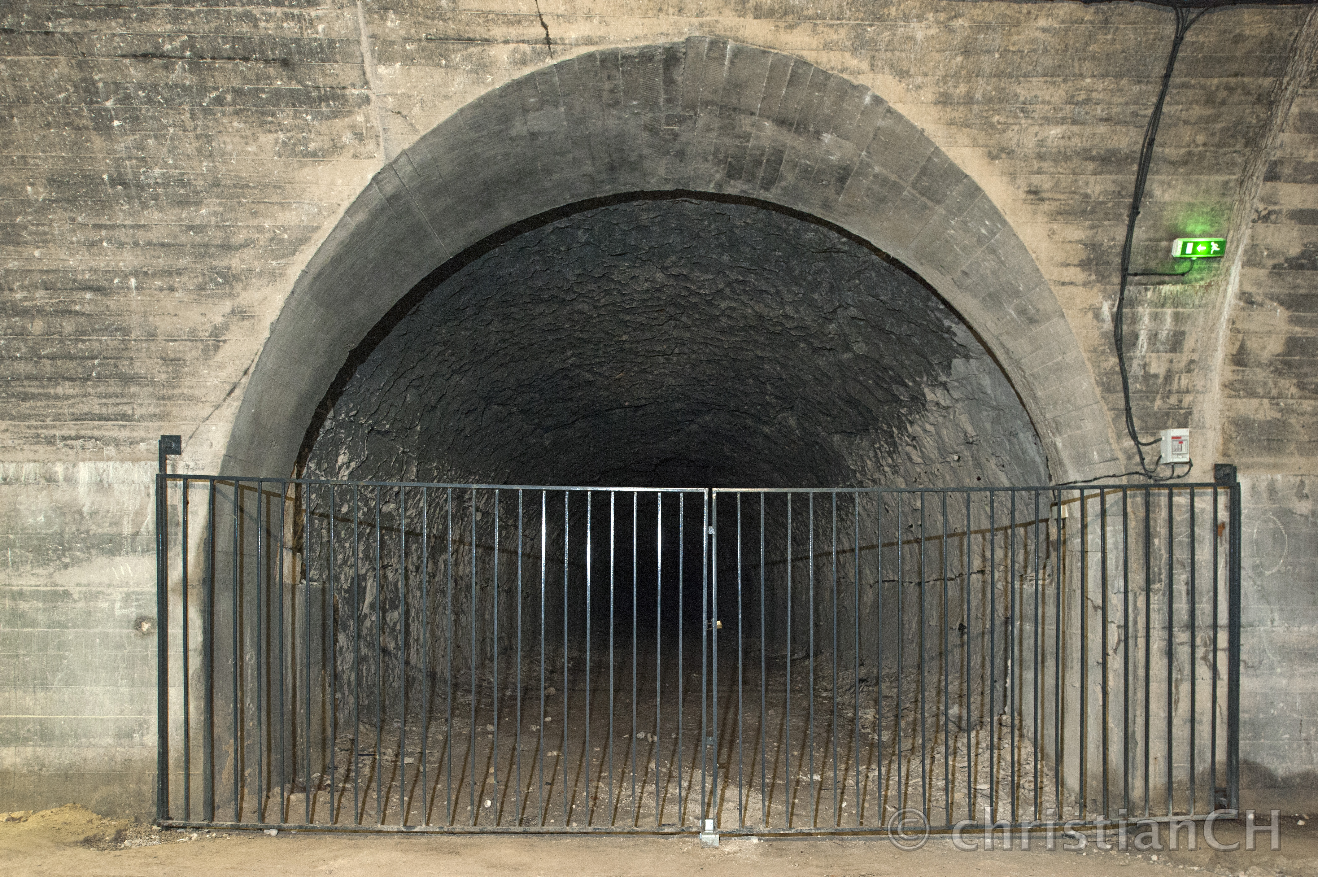 Mimoyecques, Innenbereich