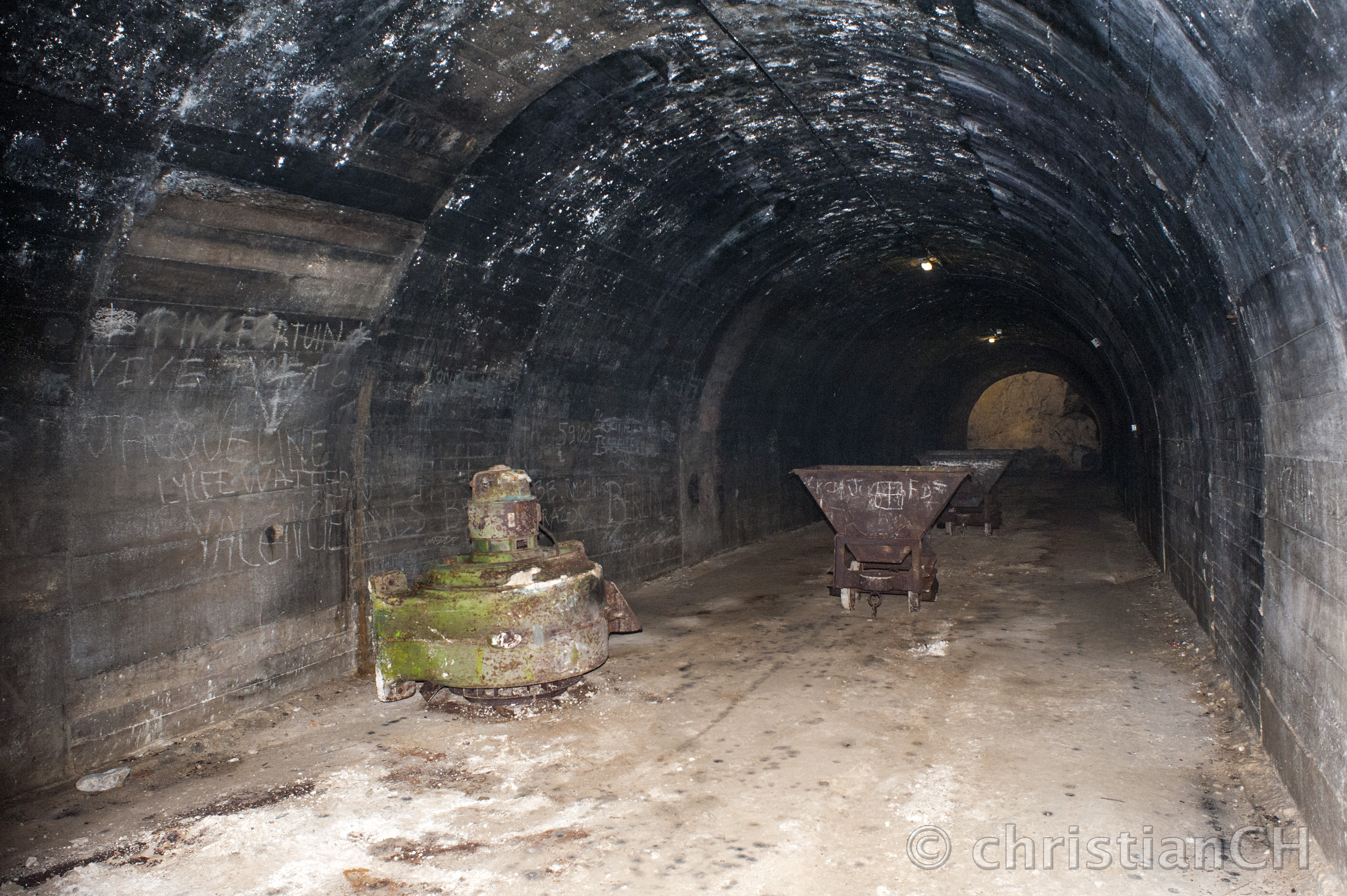 Mimoyecques, Innenbereich