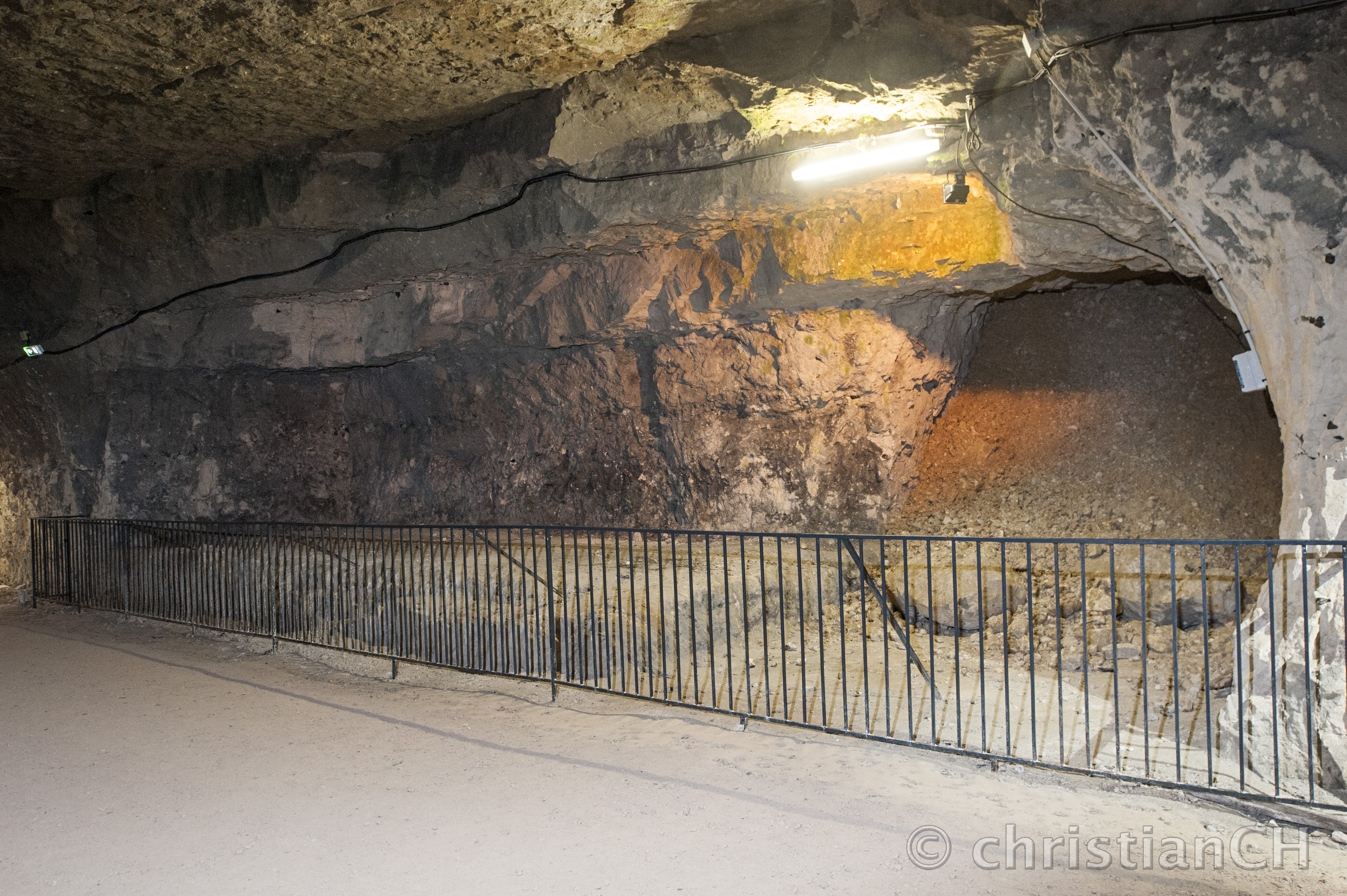 Mimoyecques, Innenbereich