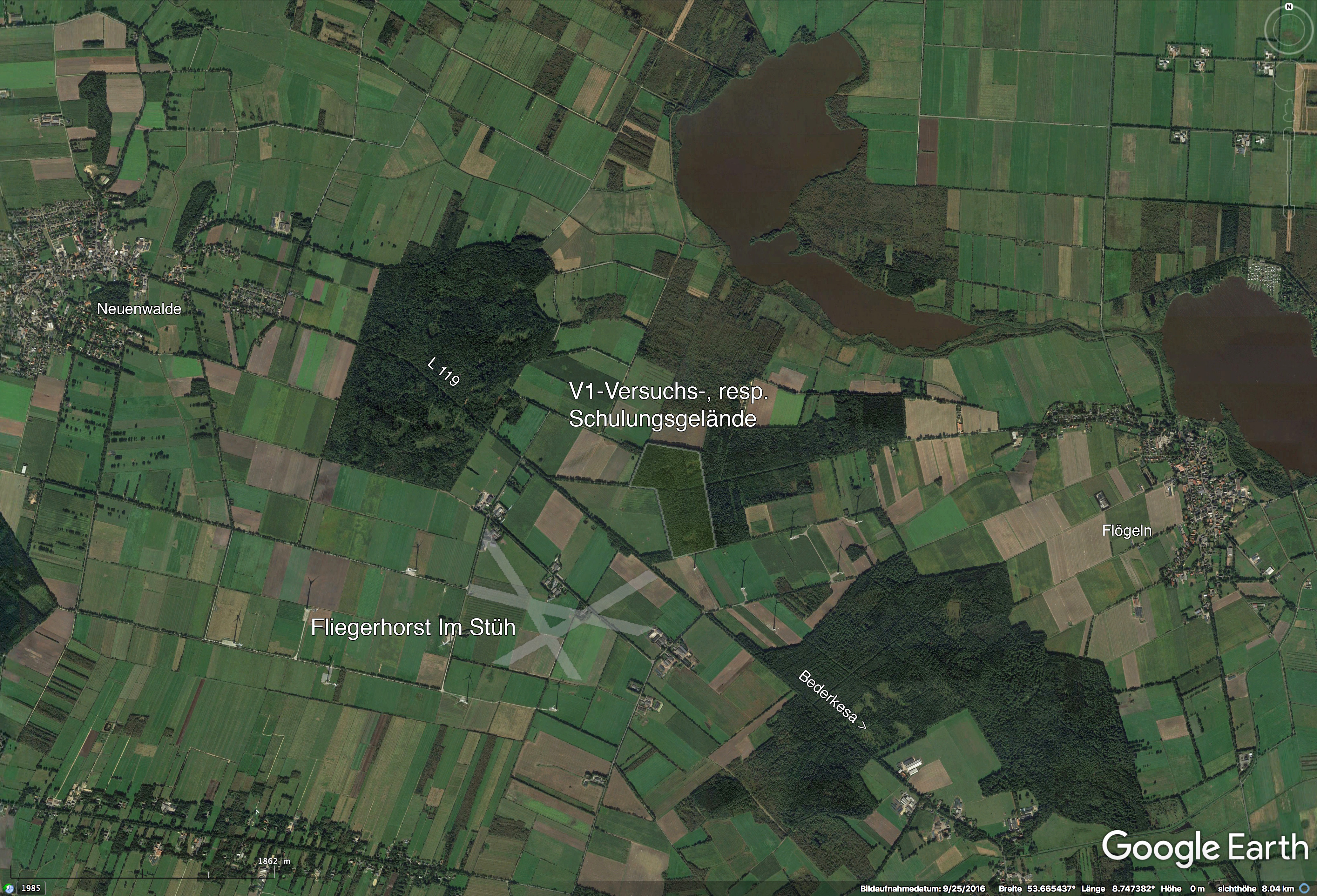 V1-Katapulte, Altenwalde Aussenstelle Im Stüh