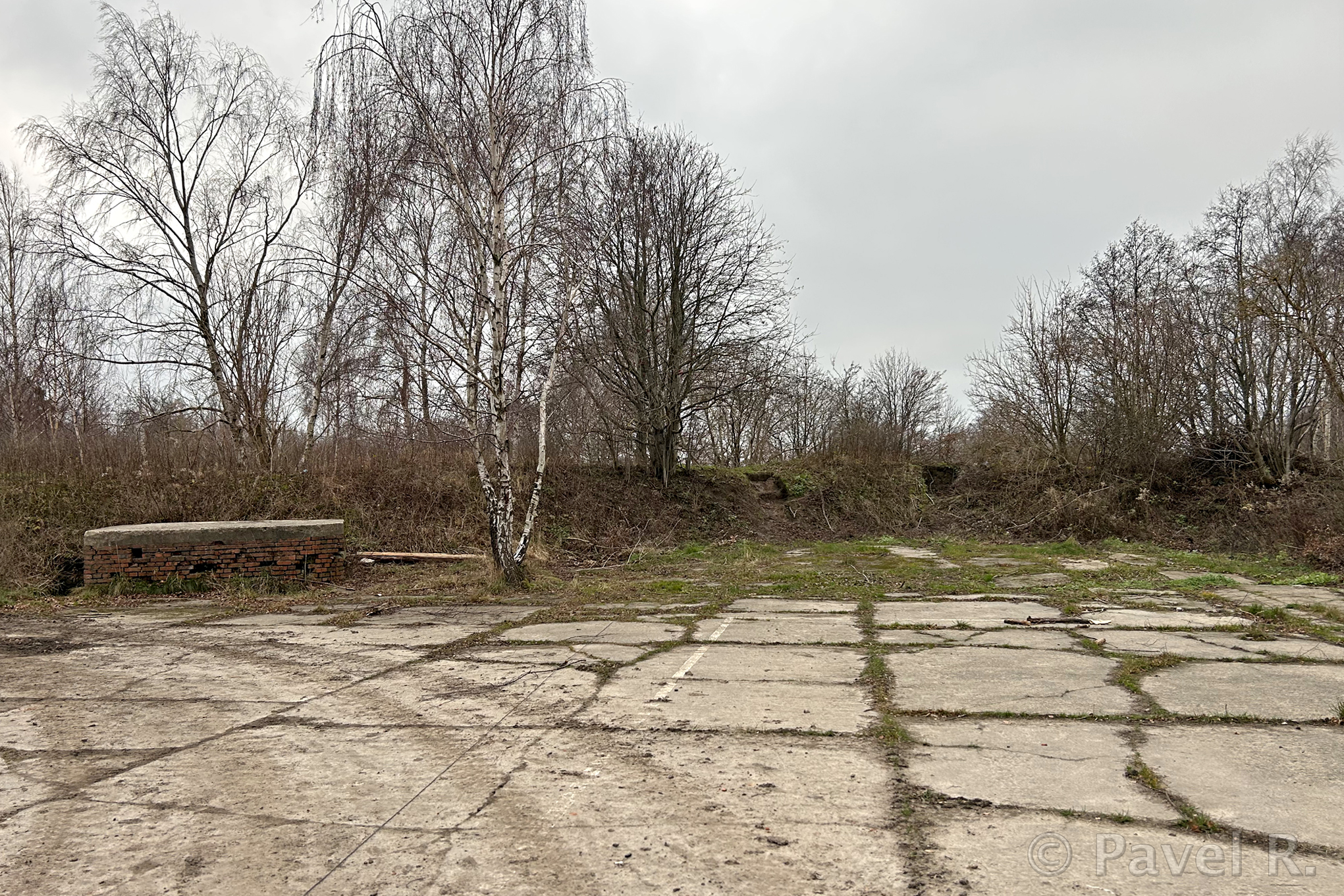 V1-Feldstellungen, Brüsterort