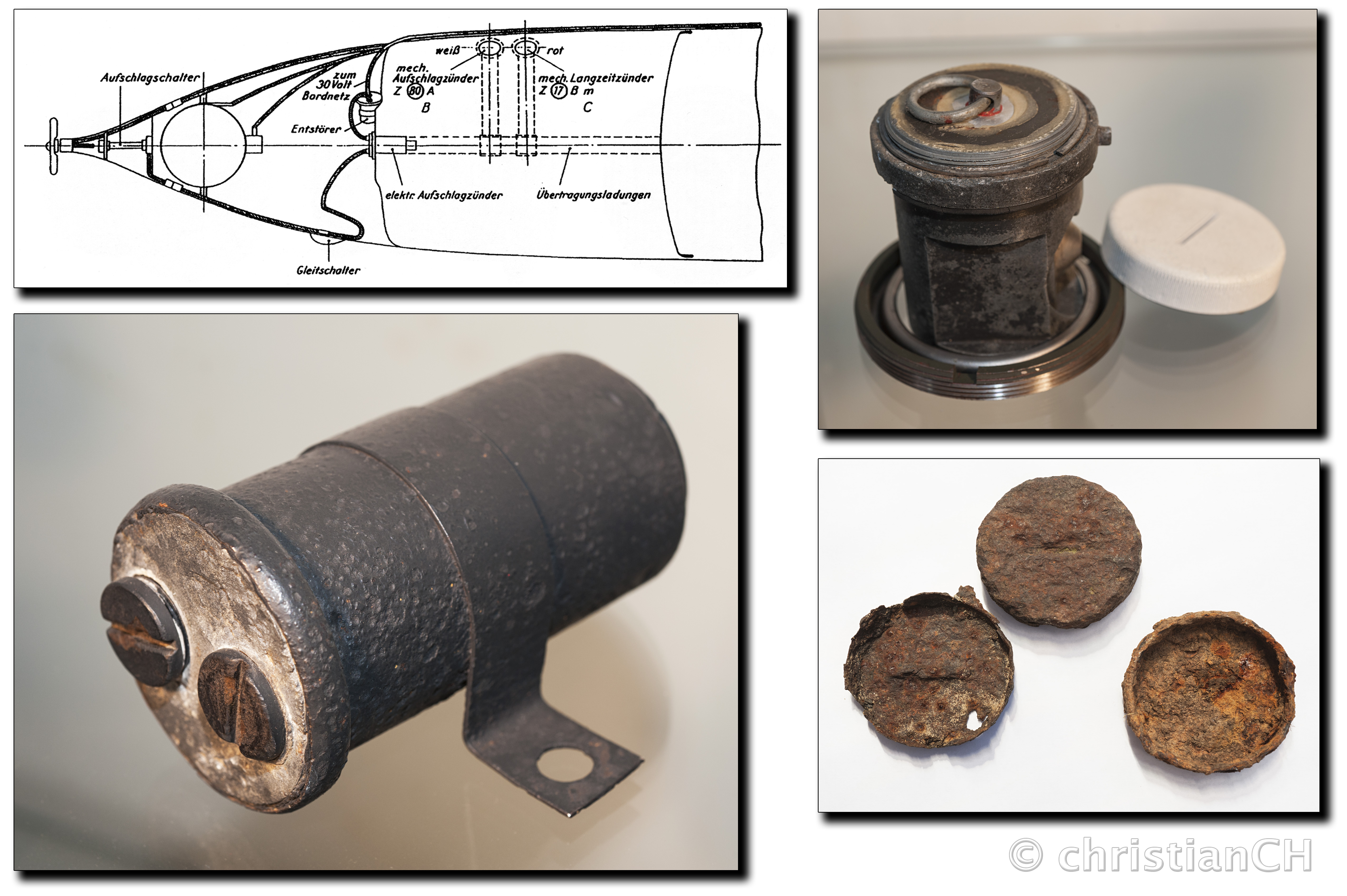 Zünderanlage der Fi 103