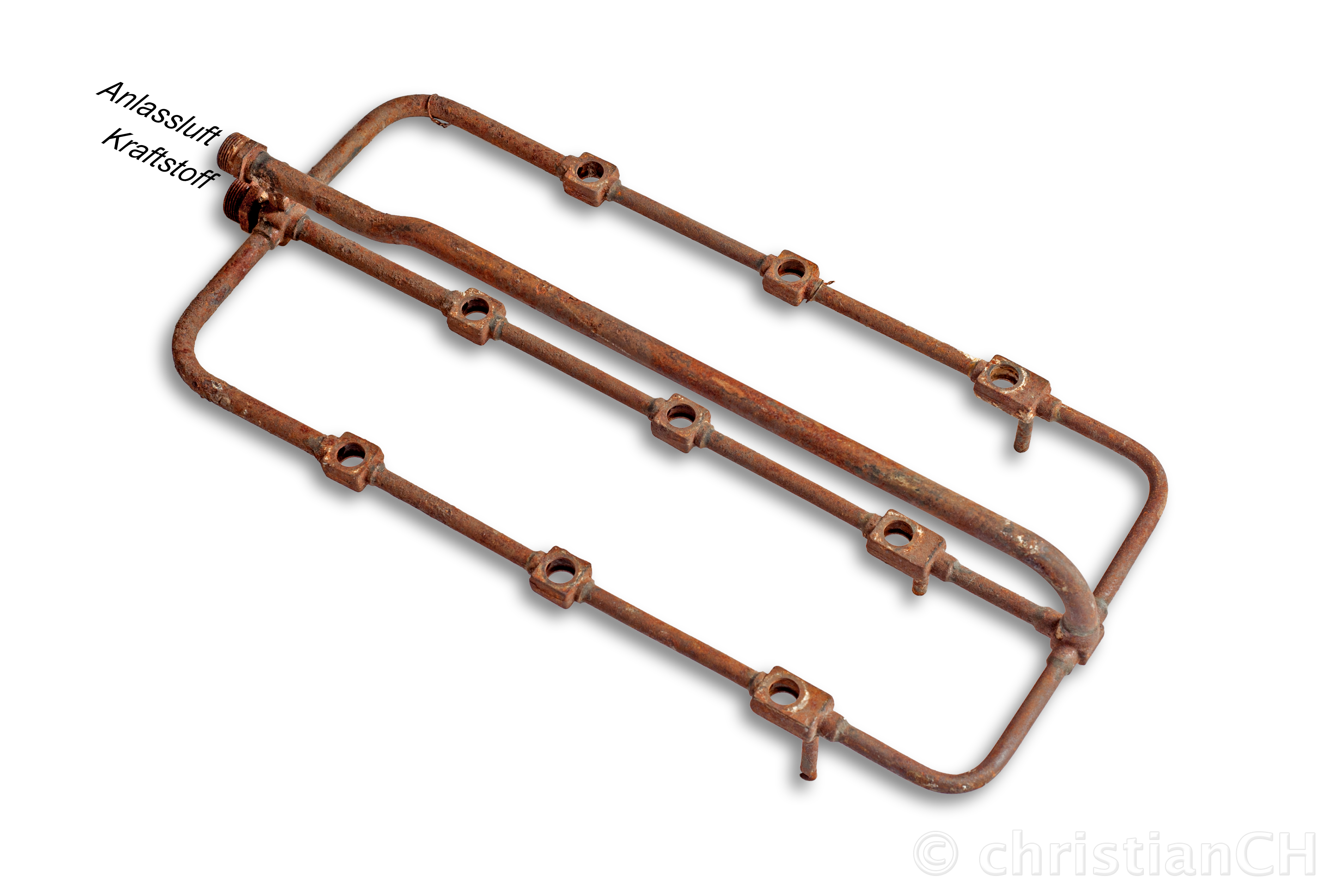 Fi&nbsp;103, Argus Rohre