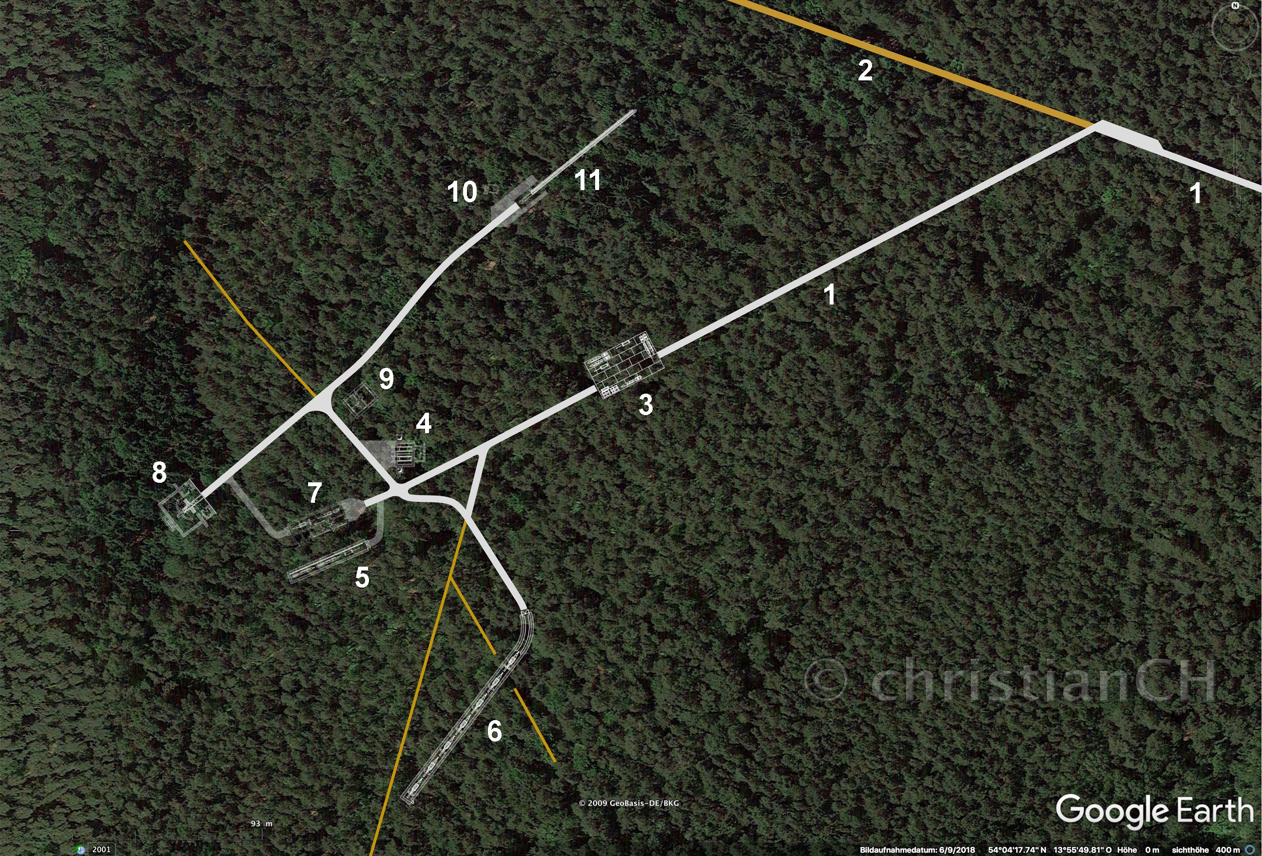 V1-Feldstellung II, Zempin