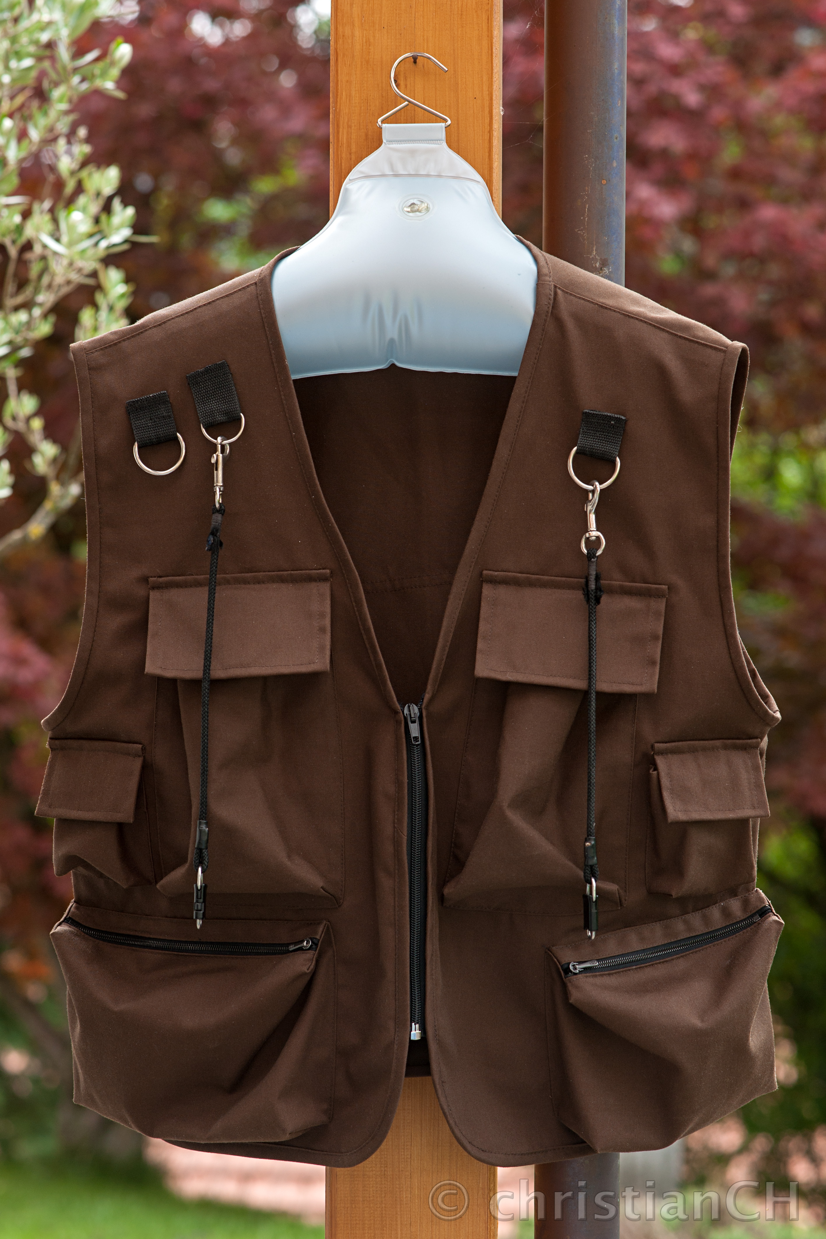 Foto-Gilet für den schnellen, mobilen Einsatz.