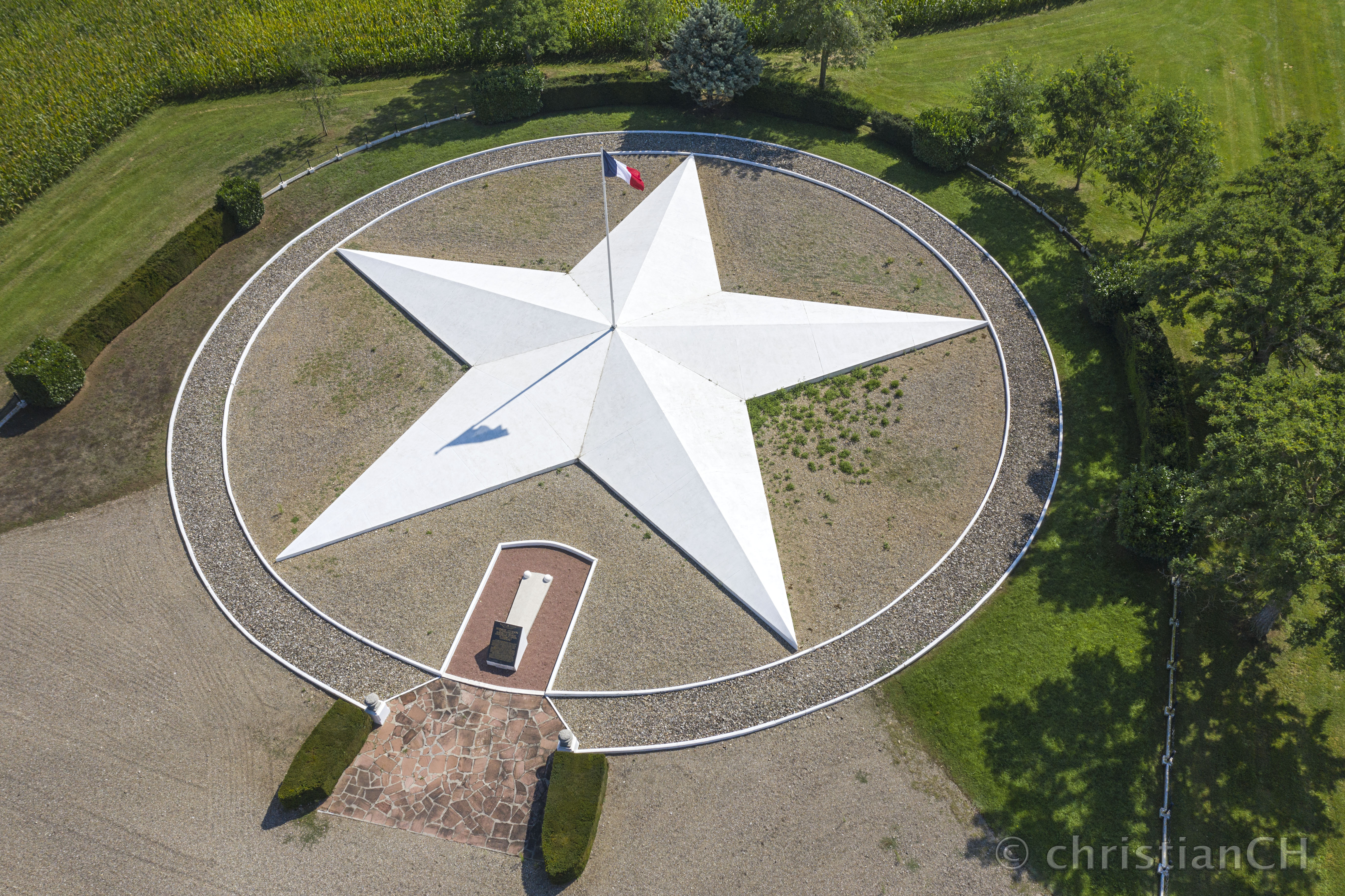 Monument Marin la Meslée bei Dessenheim